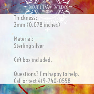 Fancy Roc silver chains, Made in Italy 7-24 inch lengths available