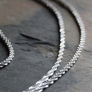 Fancy silver chains, Made in Italy 7-24 inch lengths available