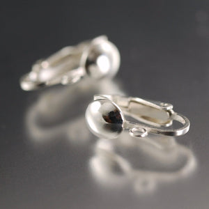 Sterling Silver Clip on earrings