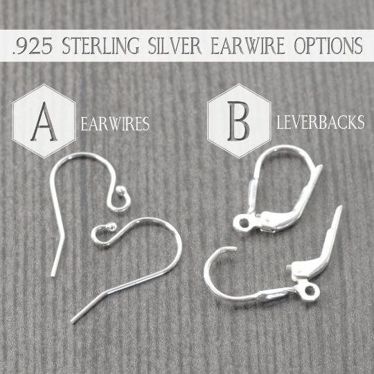 Sterling silver Green Amethyst earrings bali boho style
