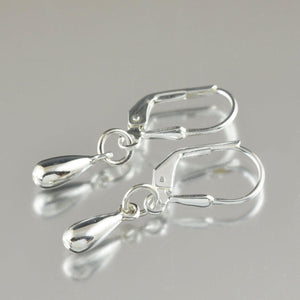 Sterling silver Teardrop earrings